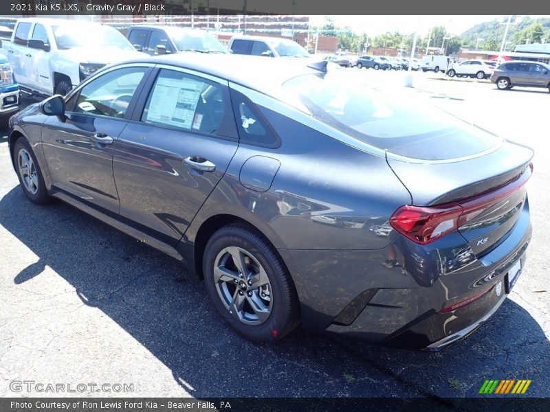 Gravity Gray / Black 2021 Kia K5 LXS