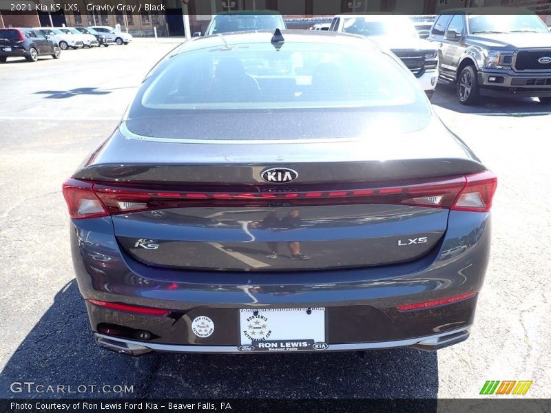 Gravity Gray / Black 2021 Kia K5 LXS