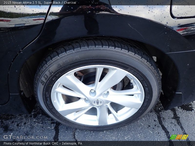 Super Black / Charcoal 2015 Nissan Altima 2.5 SL