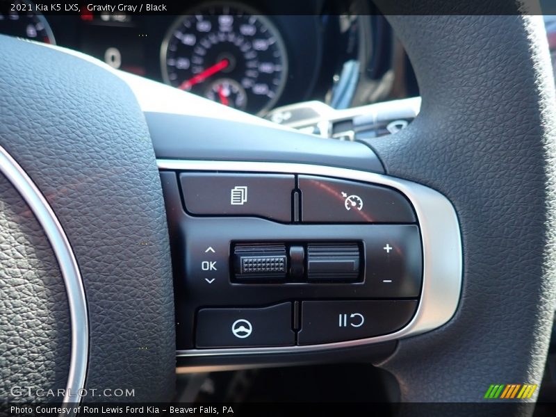 Gravity Gray / Black 2021 Kia K5 LXS