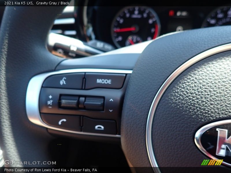 Gravity Gray / Black 2021 Kia K5 LXS