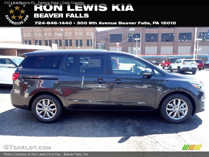 Pantera Metal / Dark Graphite 2021 Kia Sedona EX