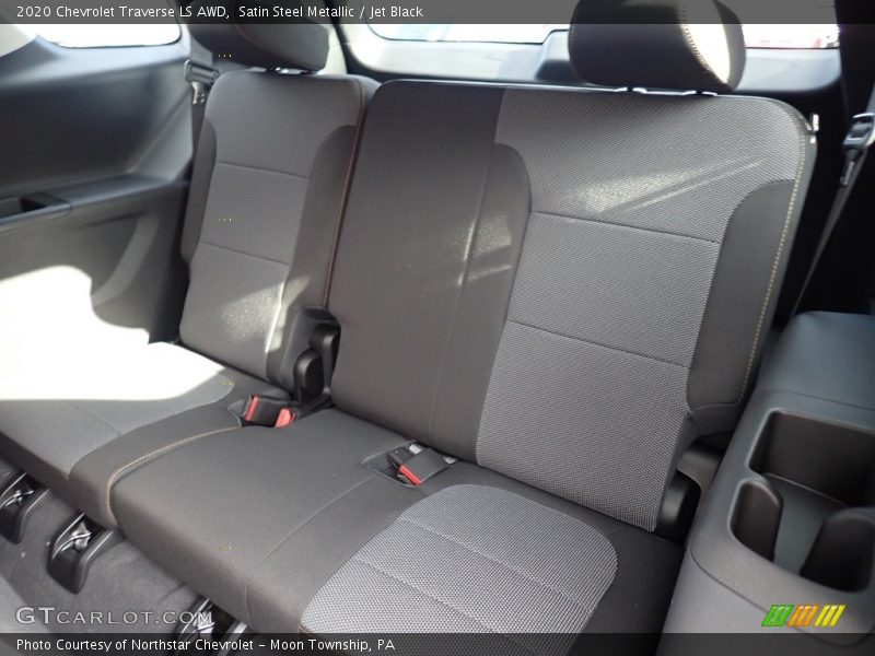 Satin Steel Metallic / Jet Black 2020 Chevrolet Traverse LS AWD