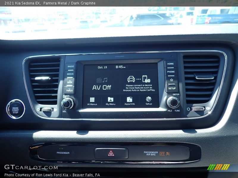 Pantera Metal / Dark Graphite 2021 Kia Sedona EX