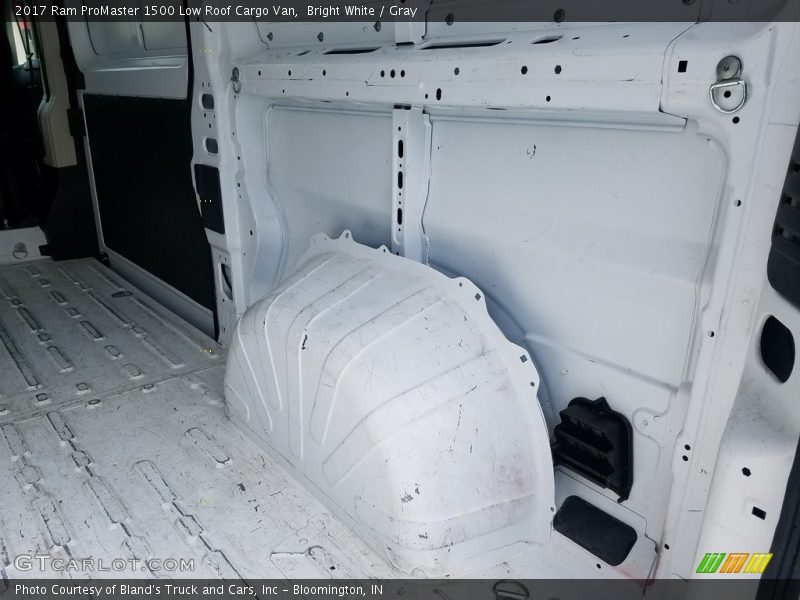 Bright White / Gray 2017 Ram ProMaster 1500 Low Roof Cargo Van