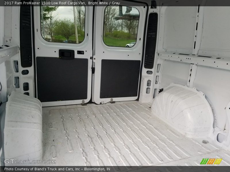 Bright White / Gray 2017 Ram ProMaster 1500 Low Roof Cargo Van