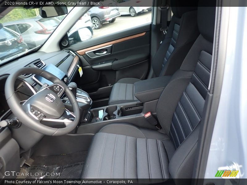  2020 CR-V EX AWD Black Interior
