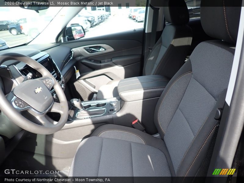 Mosaic Black Metallic / Jet Black 2020 Chevrolet Traverse LS