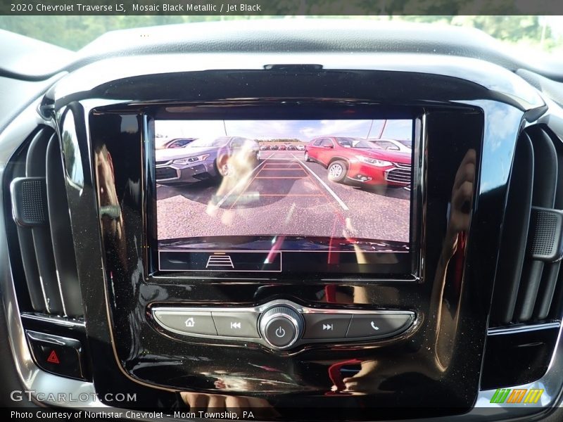 Mosaic Black Metallic / Jet Black 2020 Chevrolet Traverse LS