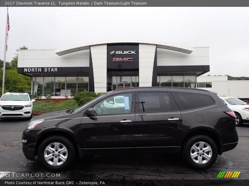 Tungsten Metallic / Dark Titanium/Light Titanium 2017 Chevrolet Traverse LS