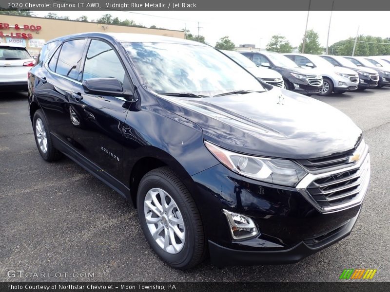 Midnight Blue Metallic / Jet Black 2020 Chevrolet Equinox LT AWD