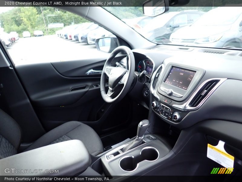 Midnight Blue Metallic / Jet Black 2020 Chevrolet Equinox LT AWD