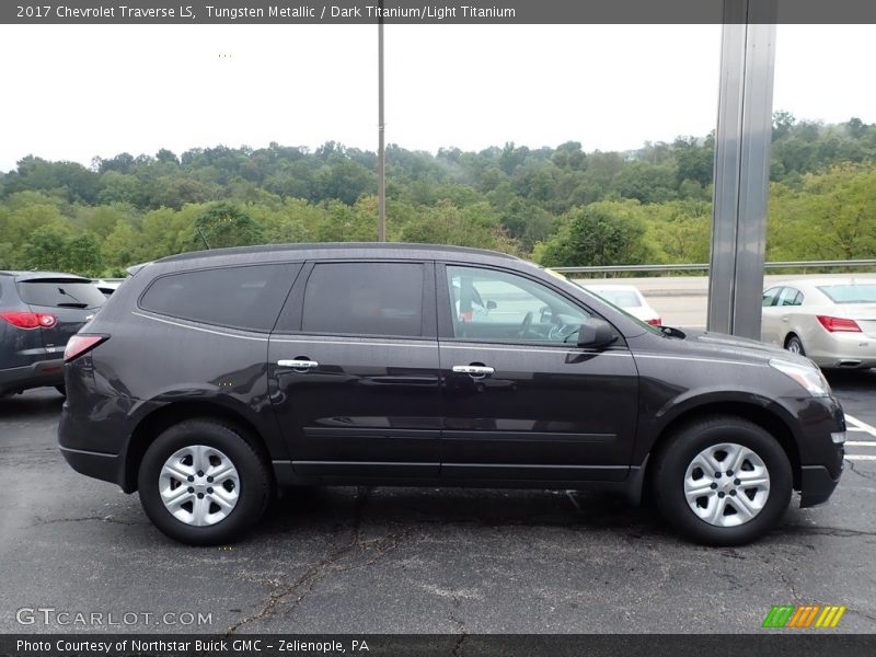 Tungsten Metallic / Dark Titanium/Light Titanium 2017 Chevrolet Traverse LS