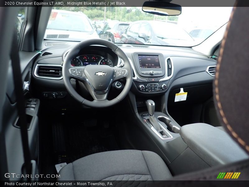 Midnight Blue Metallic / Jet Black 2020 Chevrolet Equinox LT AWD