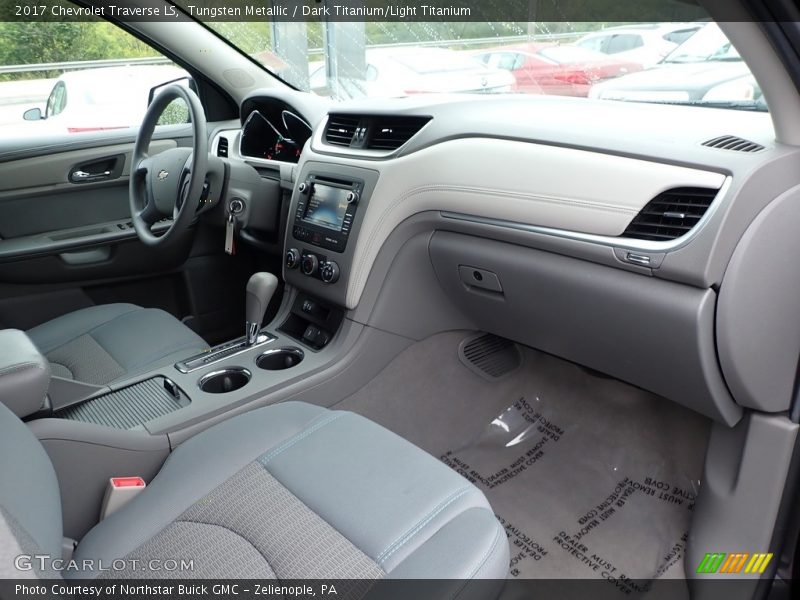 Tungsten Metallic / Dark Titanium/Light Titanium 2017 Chevrolet Traverse LS