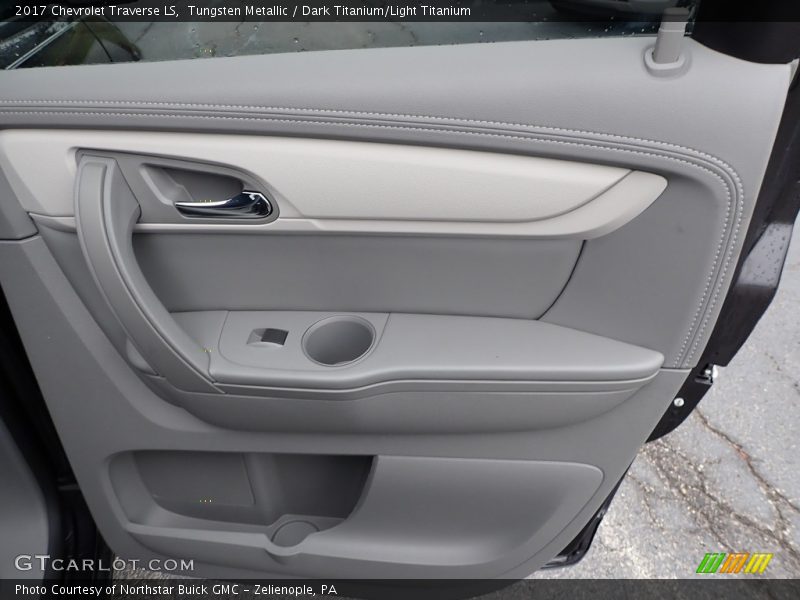 Tungsten Metallic / Dark Titanium/Light Titanium 2017 Chevrolet Traverse LS