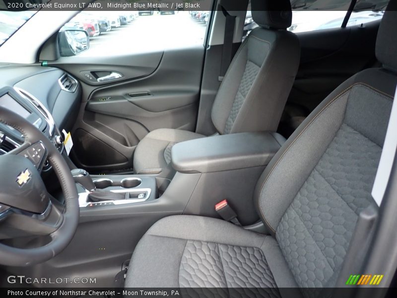 Midnight Blue Metallic / Jet Black 2020 Chevrolet Equinox LT AWD
