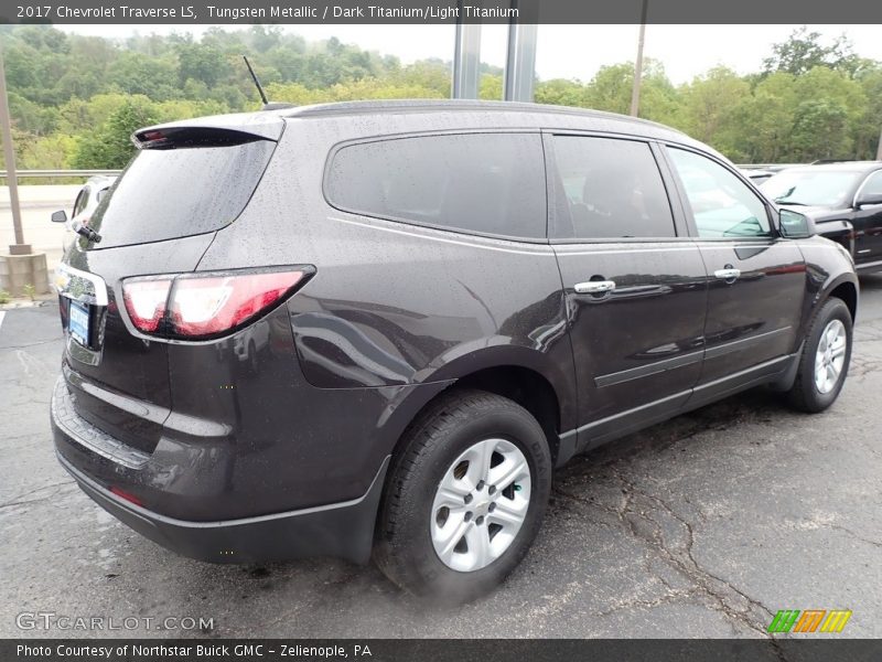 Tungsten Metallic / Dark Titanium/Light Titanium 2017 Chevrolet Traverse LS