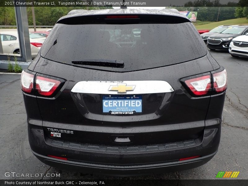 Tungsten Metallic / Dark Titanium/Light Titanium 2017 Chevrolet Traverse LS