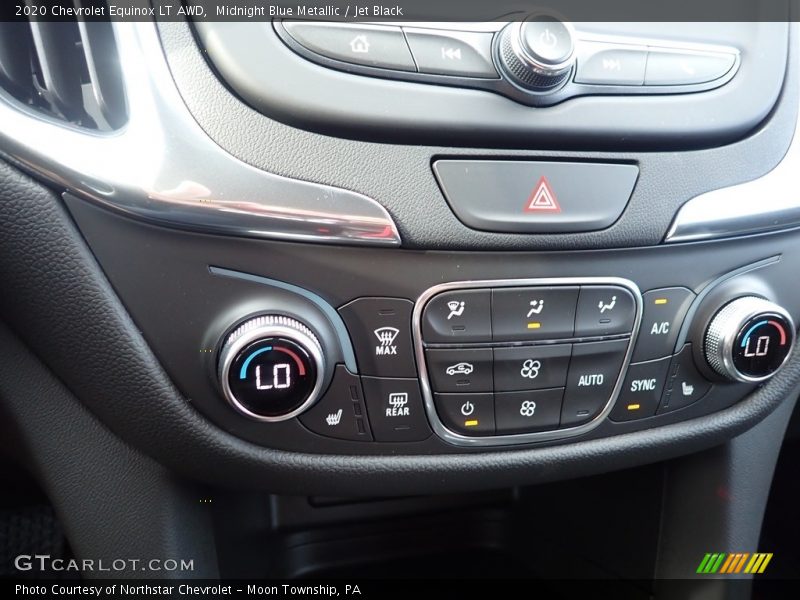 Midnight Blue Metallic / Jet Black 2020 Chevrolet Equinox LT AWD