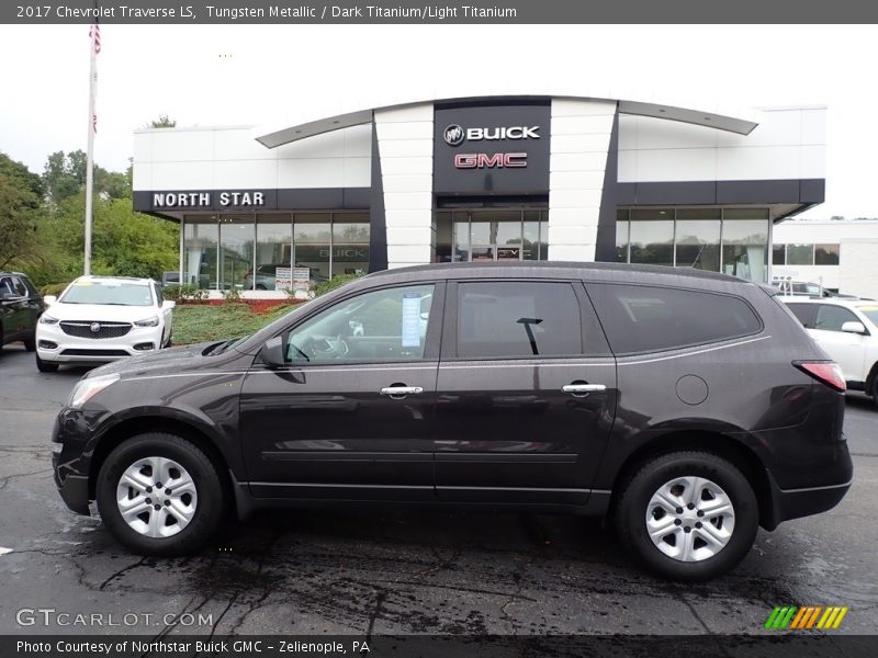 Tungsten Metallic / Dark Titanium/Light Titanium 2017 Chevrolet Traverse LS
