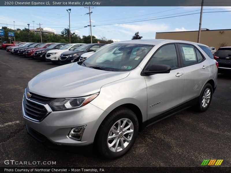 Silver Ice Metallic / Ash Gray 2020 Chevrolet Equinox LS