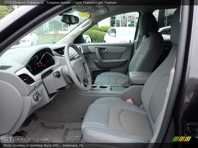 Tungsten Metallic / Dark Titanium/Light Titanium 2017 Chevrolet Traverse LS