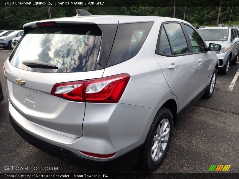 Silver Ice Metallic / Ash Gray 2020 Chevrolet Equinox LS