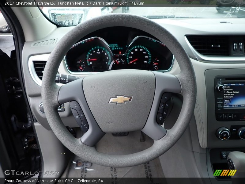 Tungsten Metallic / Dark Titanium/Light Titanium 2017 Chevrolet Traverse LS