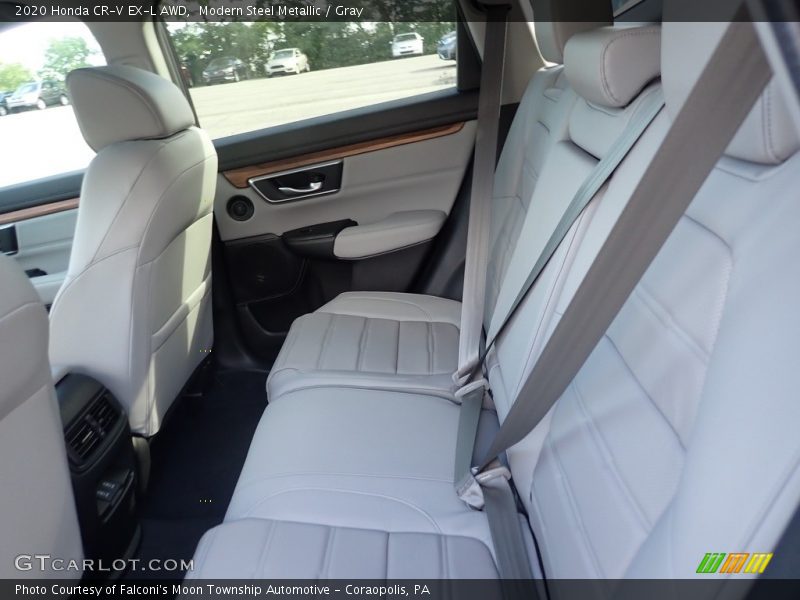 Modern Steel Metallic / Gray 2020 Honda CR-V EX-L AWD