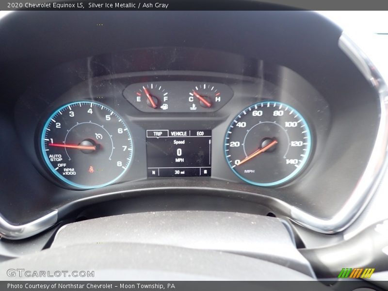 Silver Ice Metallic / Ash Gray 2020 Chevrolet Equinox LS