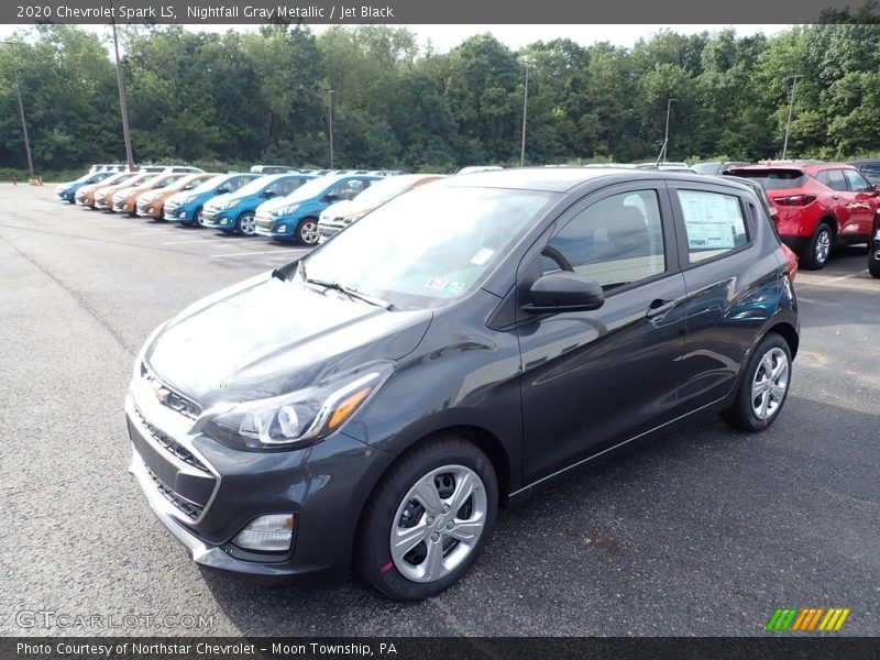 Nightfall Gray Metallic / Jet Black 2020 Chevrolet Spark LS