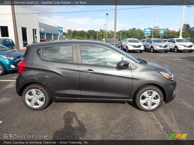Nightfall Gray Metallic / Jet Black 2020 Chevrolet Spark LS