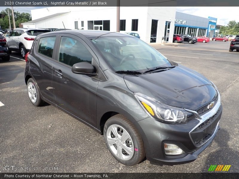 Nightfall Gray Metallic / Jet Black 2020 Chevrolet Spark LS