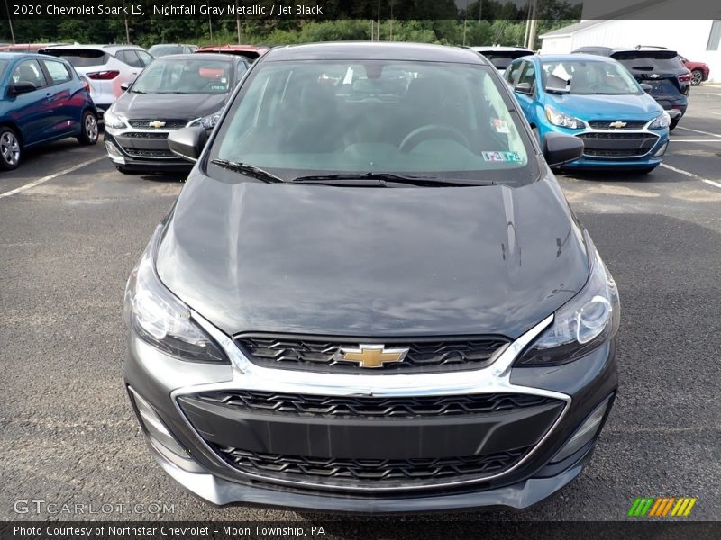 Nightfall Gray Metallic / Jet Black 2020 Chevrolet Spark LS