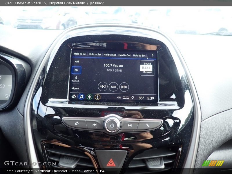 Nightfall Gray Metallic / Jet Black 2020 Chevrolet Spark LS