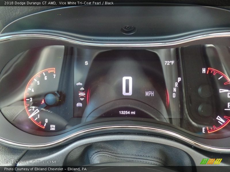 Vice White Tri-Coat Pearl / Black 2018 Dodge Durango GT AWD