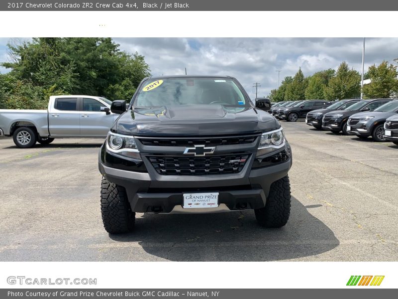 Black / Jet Black 2017 Chevrolet Colorado ZR2 Crew Cab 4x4