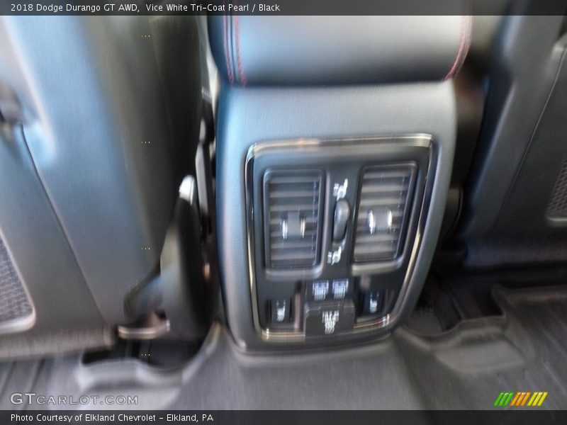 Vice White Tri-Coat Pearl / Black 2018 Dodge Durango GT AWD