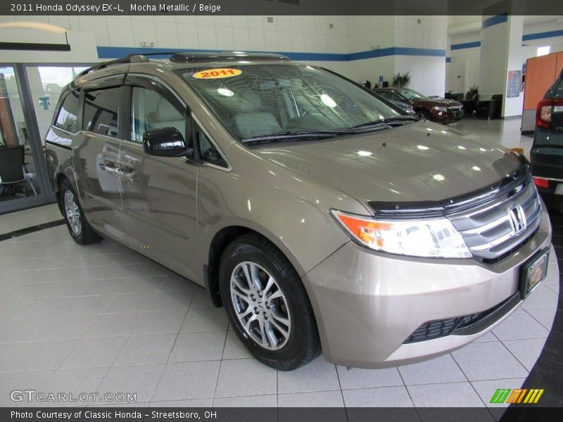 Mocha Metallic / Beige 2011 Honda Odyssey EX-L