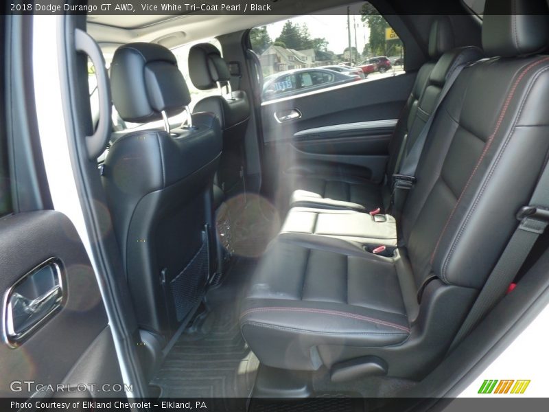 Vice White Tri-Coat Pearl / Black 2018 Dodge Durango GT AWD