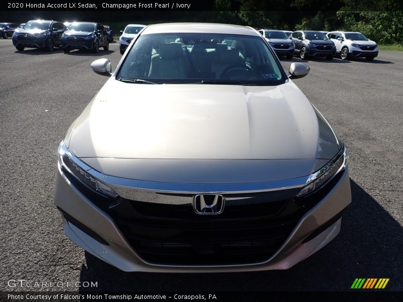 Champagne Frost Pearl / Ivory 2020 Honda Accord LX Sedan
