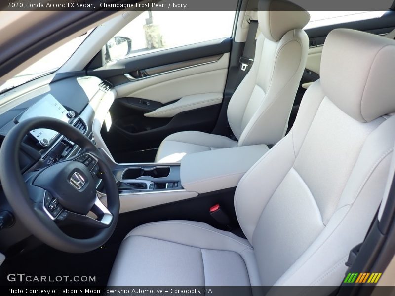 Champagne Frost Pearl / Ivory 2020 Honda Accord LX Sedan
