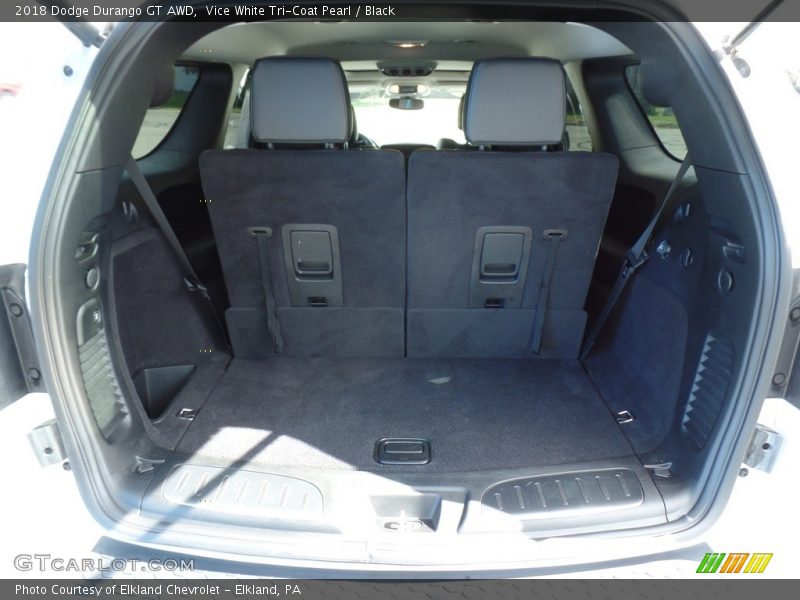 Vice White Tri-Coat Pearl / Black 2018 Dodge Durango GT AWD