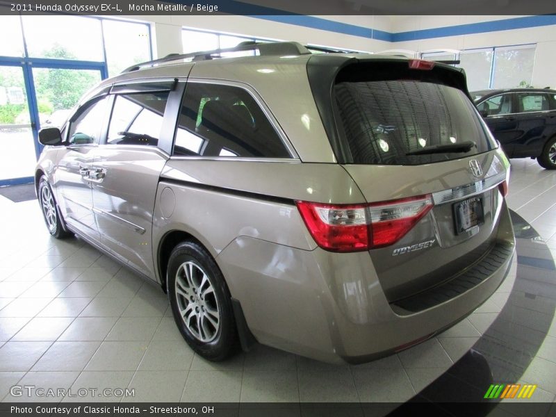 Mocha Metallic / Beige 2011 Honda Odyssey EX-L