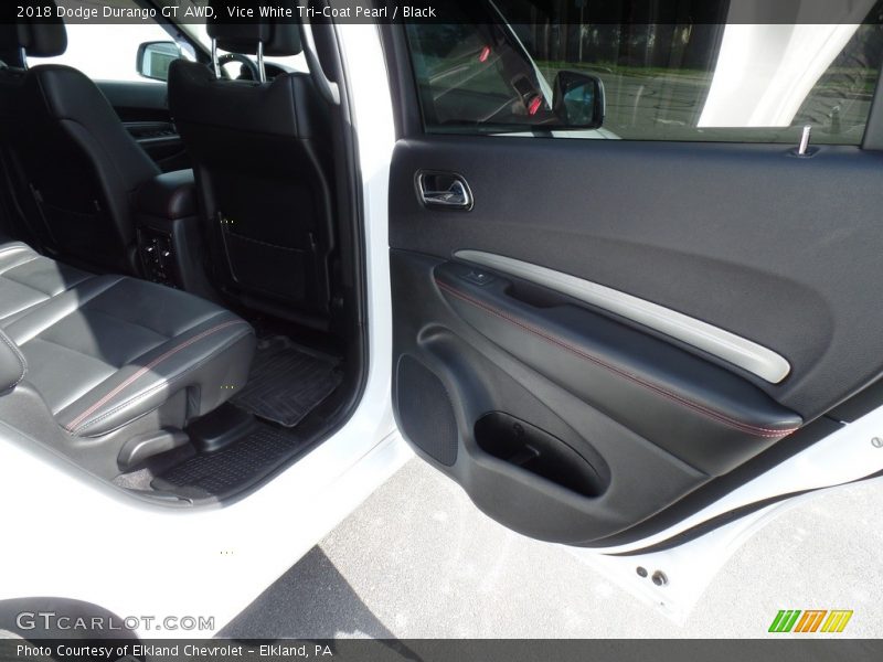 Vice White Tri-Coat Pearl / Black 2018 Dodge Durango GT AWD
