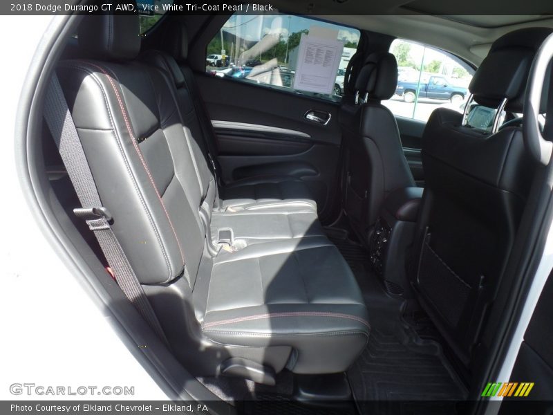 Vice White Tri-Coat Pearl / Black 2018 Dodge Durango GT AWD