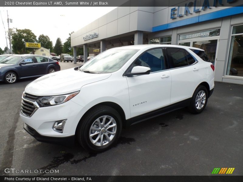 Summit White / Jet Black 2020 Chevrolet Equinox LT AWD
