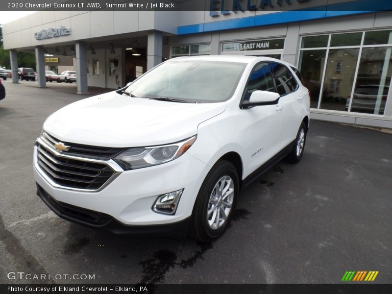 Summit White / Jet Black 2020 Chevrolet Equinox LT AWD