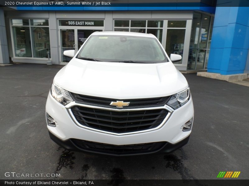 Summit White / Jet Black 2020 Chevrolet Equinox LT AWD